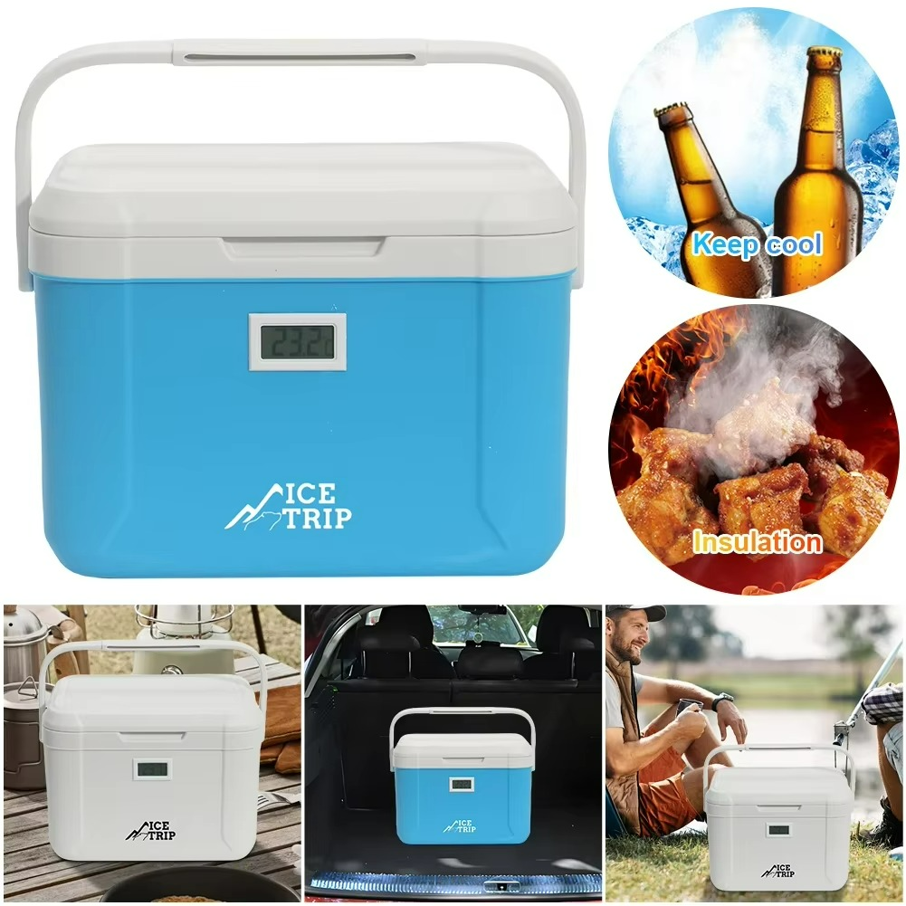Compact Compressor Freezer for Camping Travel and Home Use