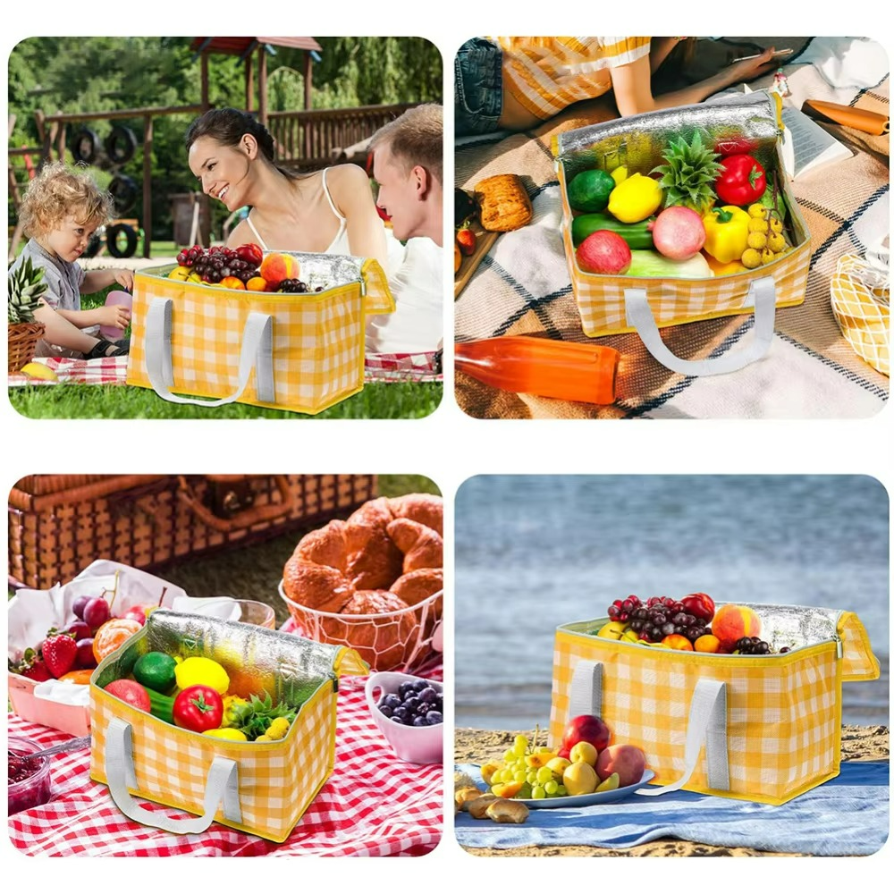 Picnic and Camping Bento Bag with Insulated Cooler Function