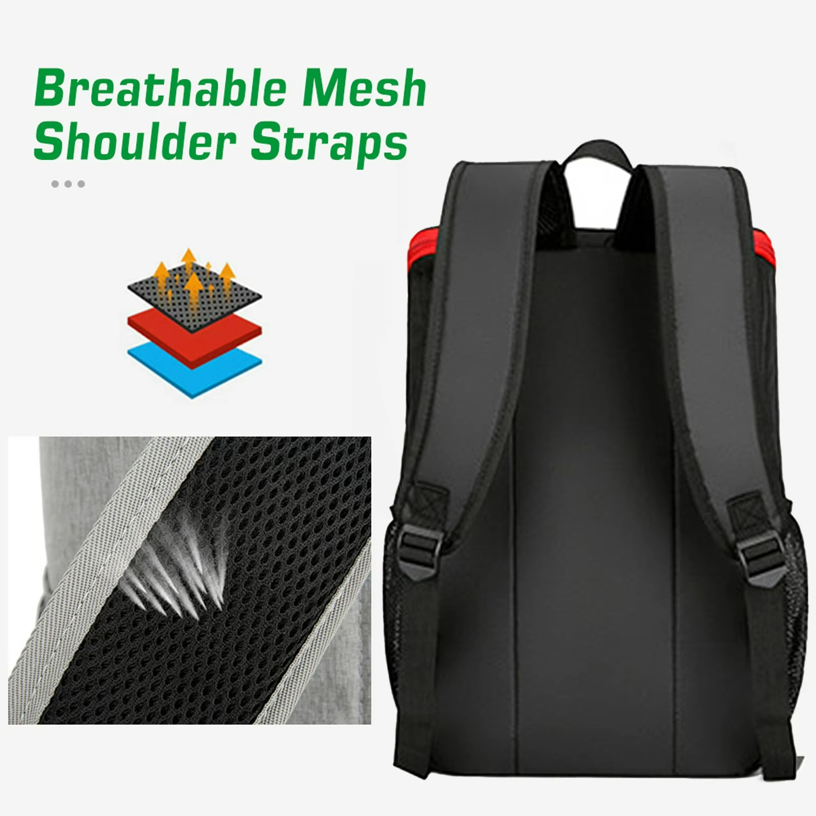 Picnic and Camping Backpack with Insulated Cooler for Hiking