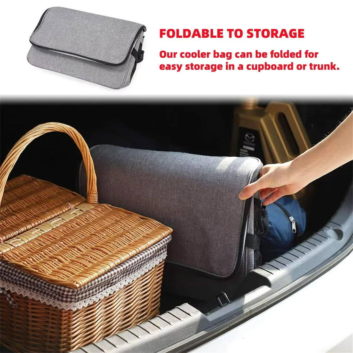 Waterproof Large Capacity Cooler Bag for Picnics