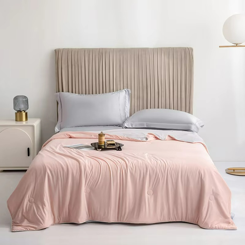 Cooling Summer Blanket with Dual-Sided Cold Touch Fabric