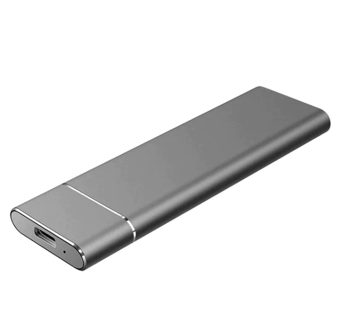 High-Speed External Hard Drive – Compact and Sturdy Aluminum Housing