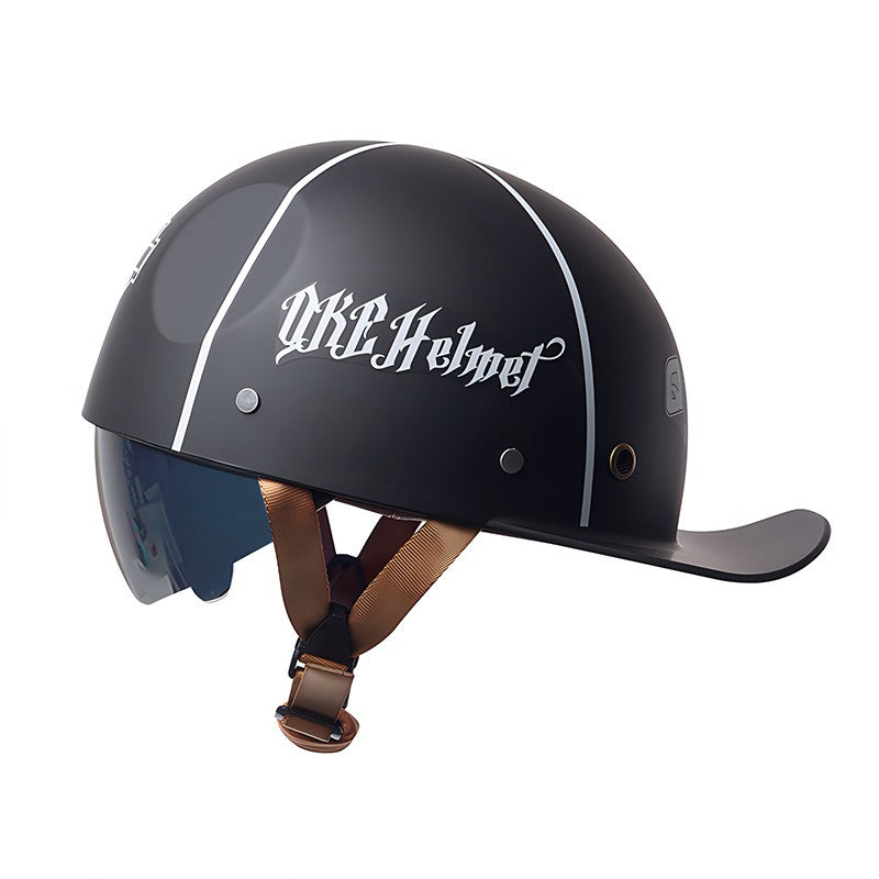 Men’s Motorcycle Helmet DOT Approved ABS Shell Lightweight