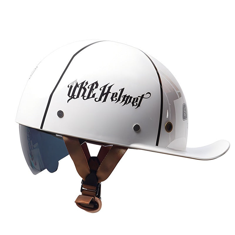 Men’s Motorcycle Helmet DOT Approved ABS Shell Lightweight