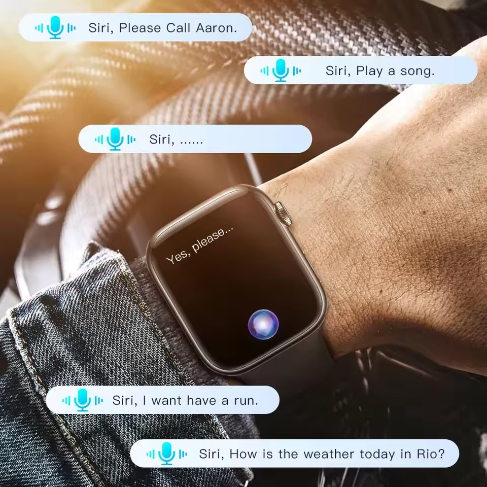 Waterproof Smartwatch IP68 – 1.9" AMOLED Display with Health Monitor & Sports Functions