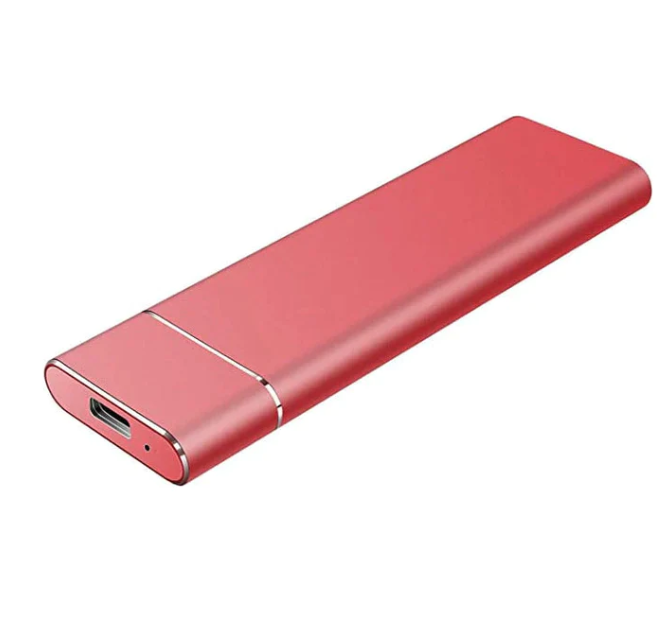 High-Speed External Hard Drive – Compact and Sturdy Aluminum Housing