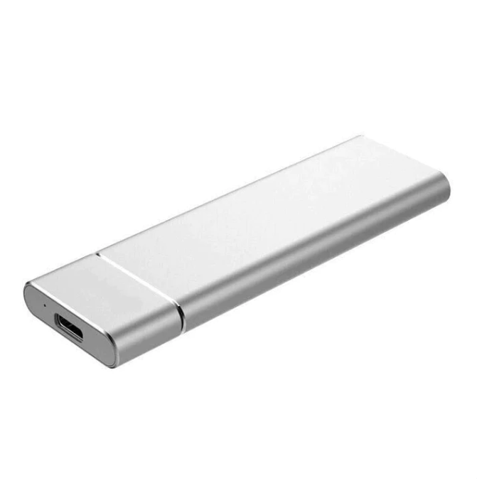 High-Speed External Hard Drive – Compact and Sturdy Aluminum Housing