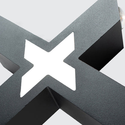 X-Lume Pro – Weatherproof X-Shape LED Wall Light for Enhanced Exterior Illumination