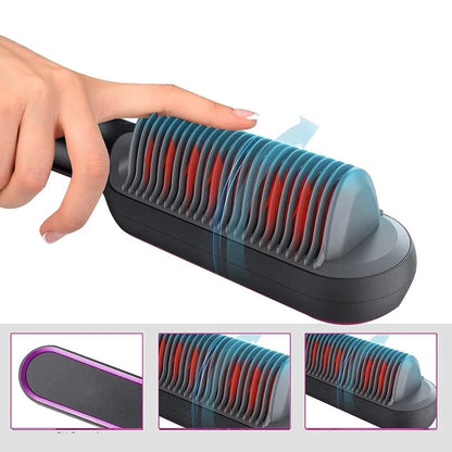GlowTamer – Dual-Function Blow Dryer & Styling Brush with Tourmaline Ceramic Technology