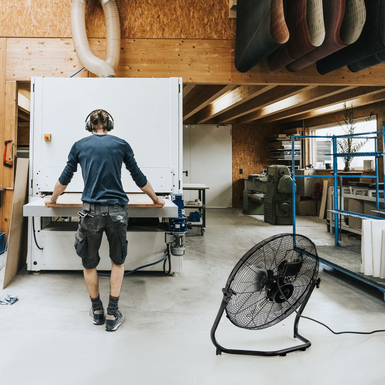 20-Inch High-Speed Floor Fan – Sturdy Metal Build with 3 Cooling Modes | Powerful Airflow | For Indoor Heat Relief & Air Circulation