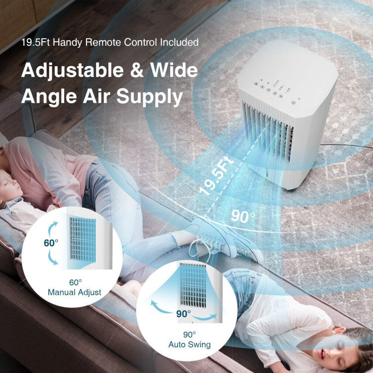 Multi-Mode Air Cooling System – Efficient Evaporative Cooler with Adjustable Speeds | Hassle-Free Mobility | Perfect for Any Room