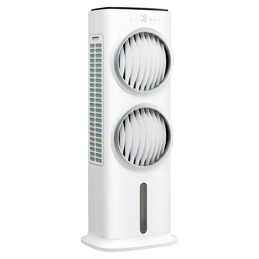 3-in-1 Evaporative Air Fan with Remote – Quiet Cooling System & 9-Hour Timer | Custom Climate | For Indoor Comfort Zones