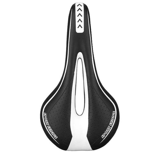 Extra Soft Gel Bicycle Saddle – Ergonomic Seat with Hollow Ventilation for MTB & Road Bikes, Non-Slip Finish and Enhanced Air Circulation