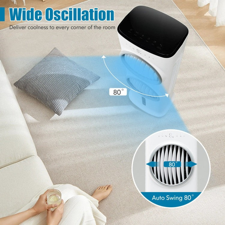 3-in-1 Evaporative Air Fan with Remote – Quiet Cooling System & 9-Hour Timer | Custom Climate | For Indoor Comfort Zones
