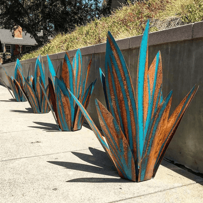 Handmade Waterproof Agave Garden Lamp – Stylish Light for Outdoor Spaces