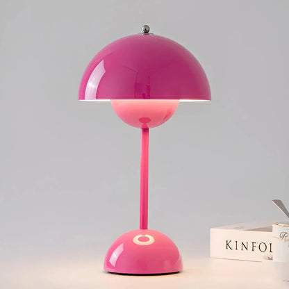 SnowGlow – Chic Modern Table Lamp for Soft, Diffused Light