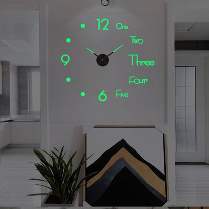 Modern Statement Wall Clock – Artistic Design for Bold Interior Accents