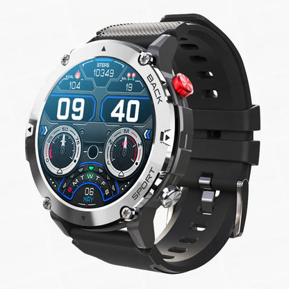 Prime Smartwatch for Men with Health Features, Waterproof Durability, and Bluetooth Support