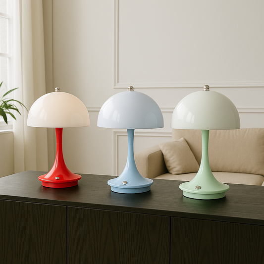 Aerith | Modern Mushroom-Shaped Table Lamp