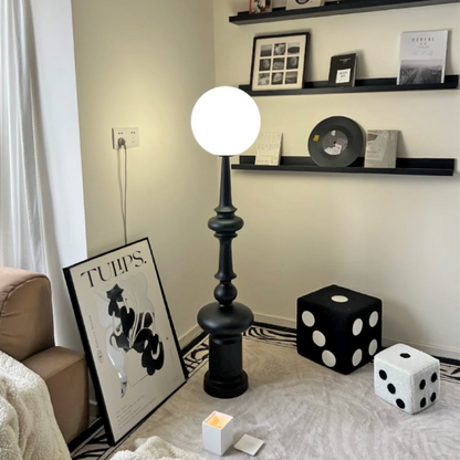 Aestheticor | Bauhaus Black Floor Lamp for Modern Minimalist Interior