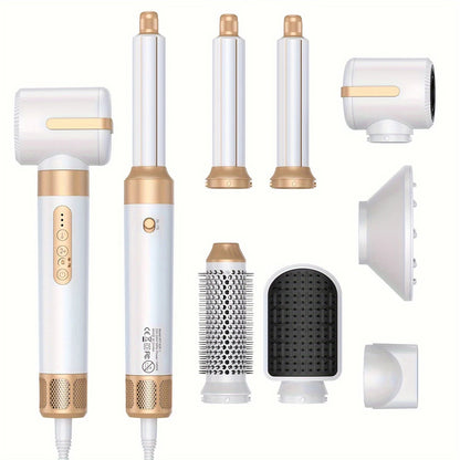 AirSpin Pro – 7-in-1 Brushless Hair Dryer & Auto Curling Styler