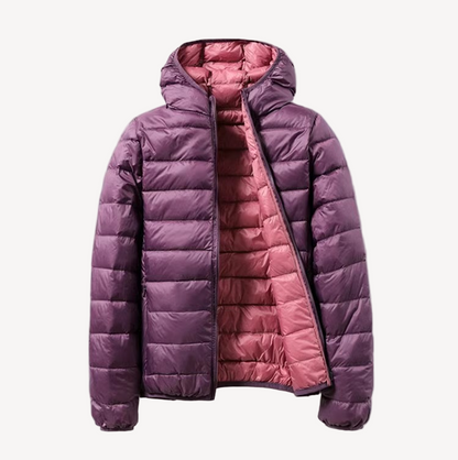 Aira | Women's Lightweight Hooded Puffer Winter Jacket