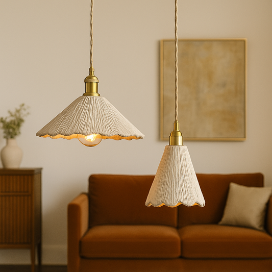 Altura | Cement Hanging Pendant Lamp for Modern Industrial Style
