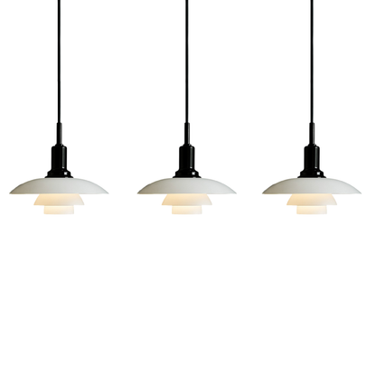 Aluris | 2/3-Head Danish Style Hanging Pendant Light