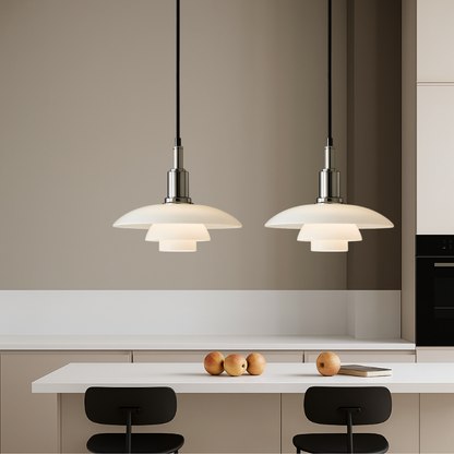 Aluris | 2/3-Head Danish Style Hanging Pendant Light