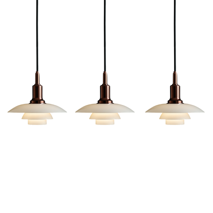 Aluris | 2/3-Head Danish Style Hanging Pendant Light
