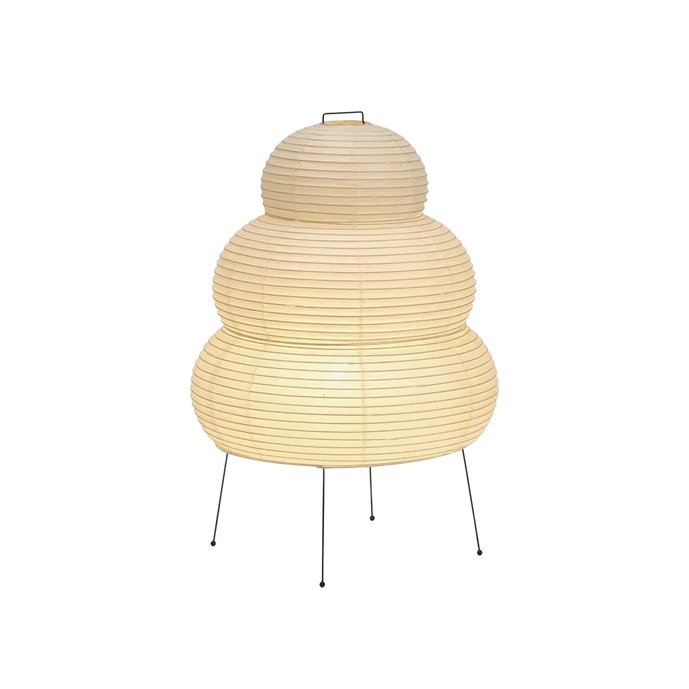 Alvora | Contemporary Rice Paper Table Lamp