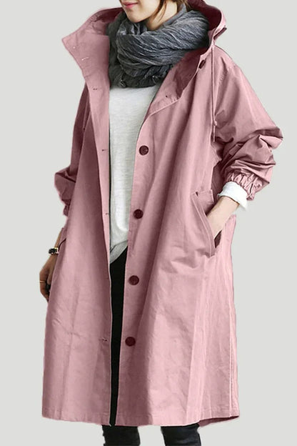 Liana | Women's Oversized Trench Coat – Chic Style with Relaxed Elegance