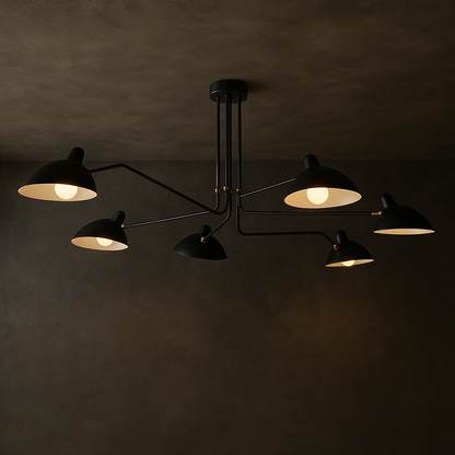 Ambilux | Contemporary Serge Mouille Ceiling Light for Modern Interiors