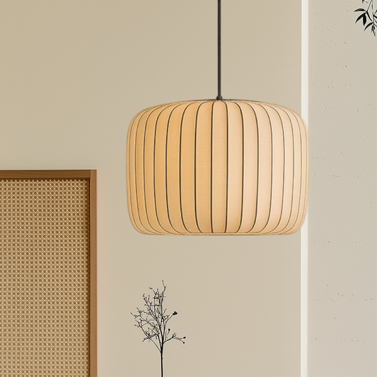 Ambrelle | Modern Silk Hanging Lamp