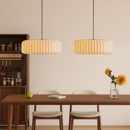 Ambrelle | Modern Silk Hanging Lamp