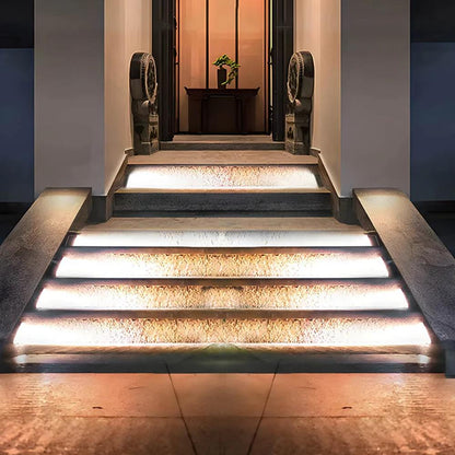 Ambros | Solar Powered Step Lights for Elegant Outdoor Stairs