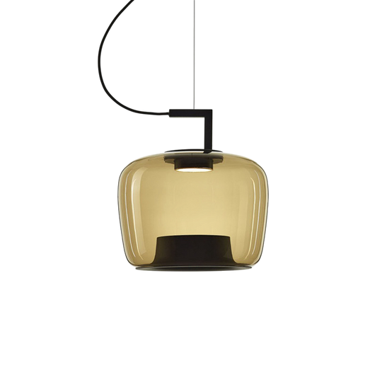 Amvora | Modern Glass Pendant Light for Living & Dining Rooms
