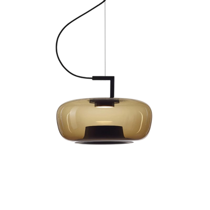 Amvora | Modern Glass Pendant Light for Living & Dining Rooms