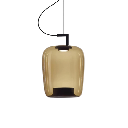 Amvora | Modern Glass Pendant Light for Living & Dining Rooms