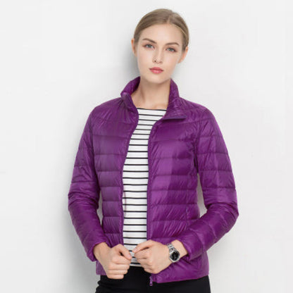 Andrea | Classic Women's Long-Sleeved Quilted Coat for Winter Warmth