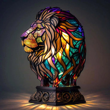 ForestBloom Stained Glass – Wildlife-Inspired Panels for Radiant Decor