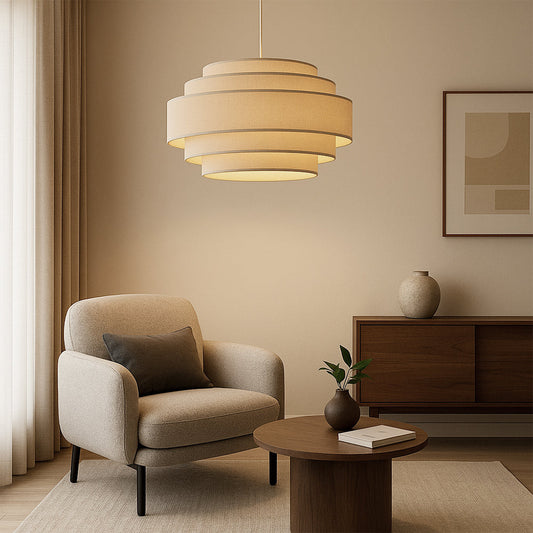 Aozora | Modern Japanese Wabi Sabi Ring Pendant Lamp