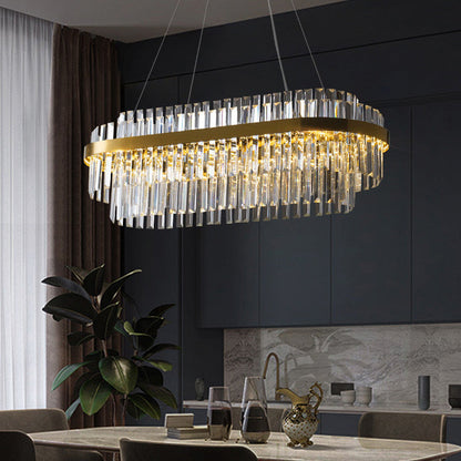 Aurine | Luxury Crystal Chandelier for Contemporary Interiors