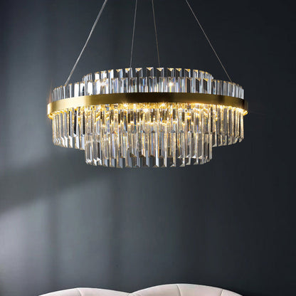 Aurine | Luxury Crystal Chandelier for Contemporary Interiors