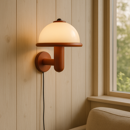 Aurisca | Artistic Mushroom Wall Lamp for Modern Interiors