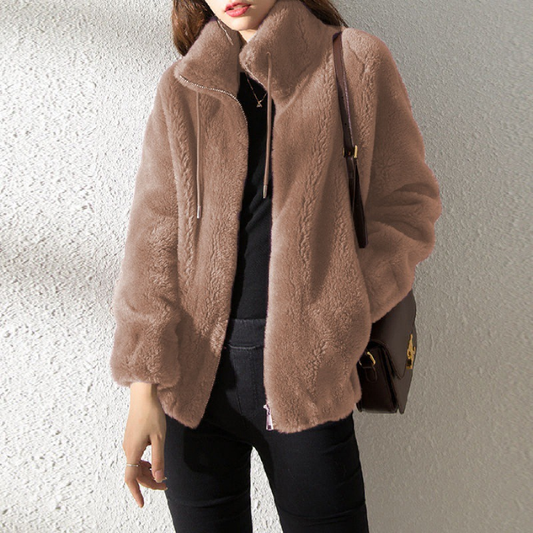 Aurora | Stylish Ladies Teddy Jacket — Soft and Comfortable