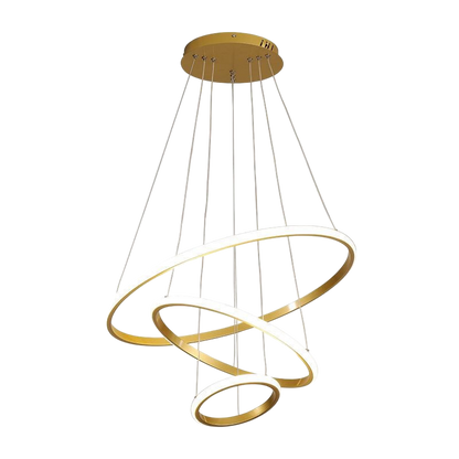 Aurovia | Luxury 3-Tier Chandelier Pendant Lamp for High Ceilings