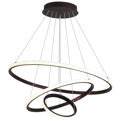Aurovia | Luxury 3-Tier Chandelier Pendant Lamp for High Ceilings