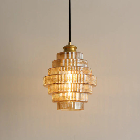 Auvra | Elegant Glass Pendant Lamp for Modern Home Interiors