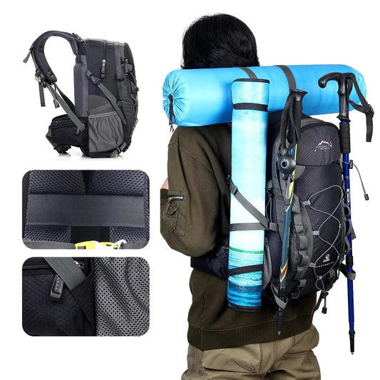 SummitGuard Pack – Lightweight & Water-Resistant Trekking Backpack for Enhanced Carrying Comfort